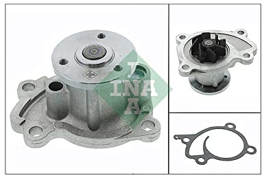 INA 538 0383 10 Kühlmittelpumpe Motorkühlung Wasserpumpe Kompatibel mit NISSAN Qashqai/Qashqai +2 I J10, NJ10 210103AA0A 2002000001 210100906R