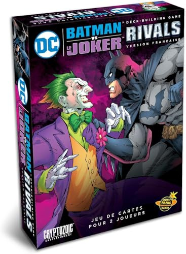 Don't Panic Games | DC Comics Deck-Building Game: Rivals Batman VS Joker (Erweiterung) | Gesellschaftsspiel | ab 14 Jahren | 2 Spieler | 45 Minuten