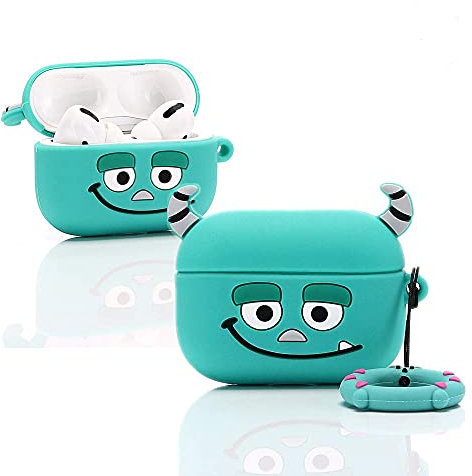 LEWOTE - Custodia Protettiva in Silicone per Airpods Apple Pro [Serie DSN] (Sully)