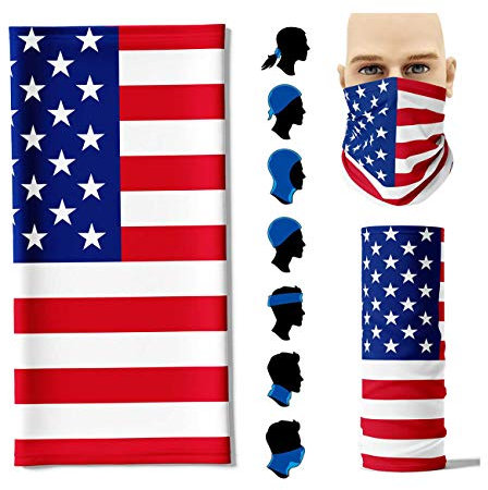 Stikkma Multifunktionstuch USA Face Pad+