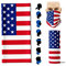 Stikkma Multifunktionstuch USA Face Pad+