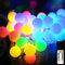 JXLEDAYY 12 M 100 LED Fairy Lights Battery Operated Globe String Lights Multicolored Christmas Lights with Remote 8 Modes Waterproof for Bedroom Patio Garden Party Indoor Decorations