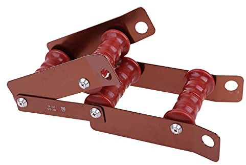 WQAZ Outdoor climbing accessories Rock Climbing Rope Edge Protector Rolling Rope Anchor Guard Roller Smooth Roofing Caving Mountaineering Anti-slip and wear-resistant