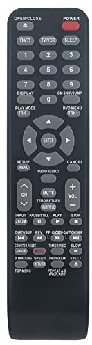 WC-SBC1 Replace Remote Control fit for Toshiba TV VCR DVD Video Player Combo MW14F51 MW20F51 MW24F51 MW27F51