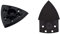 Bosch Professional Plateau de Ponçage (Accessoires pour Ponceuses Delta) & 2608000200 Patin spécial persiennes