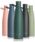LARS NYSØM Gourde INOX 750ml | 0.75L Bouteille d’eau isolée | Gourde étanche pour Le Sport, la Bicyclette, Les Enfants (Pine Green, 750ml)