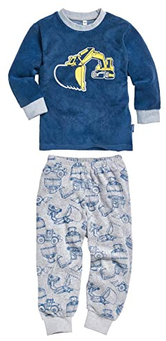 Playshoes Unisex Kinder Frottee Schlafanzug Zweiteilig Pyjama-Set (1er Pack)