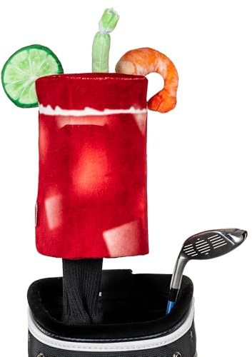Daphne's Headcovers Bloody Mary Golf Headcover - Fits Up to 460cc Driver - Soft Weather-Resistant Fur