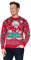 Disney Weihnachtspullover Herren, Warmer Pullover – Geschenk für Männer und Teenager (Rot Donald, M)