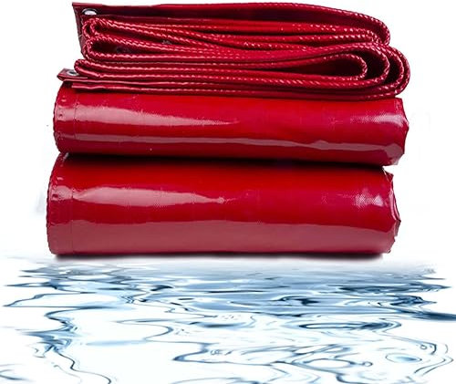 Amunpitic Lona Impermeables PVC 2x1.5m, Lonas Impermeable Y Plegable, Lona Impermeable con Ojales, Resistente A La Lluvia para Jardín Pabellones, Piscina, Terrazas