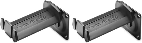 Gravity HP HWMB 01 B - Support Mural pour Casque (Lot de 2)