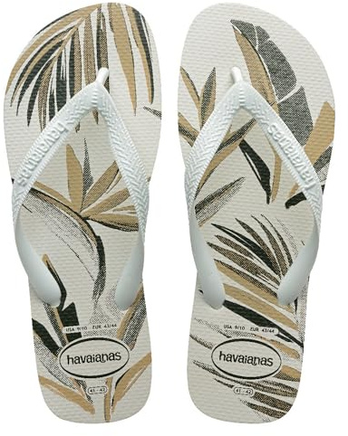 Havaianas Aloha Herren FlipFlop White/White/Green Olive 37 EU