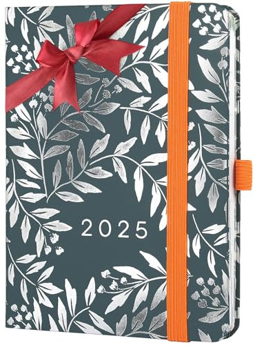 Boxclever Press Everyday Kalender 2025. Taschenkalender 2025 von Jan - Dez. 25. Leichter Kalender 2025 Buchkalender. Terminplaner 2025 mit Seiten für Notizen & Listen. Bildschöne Geschenke für Frauen.