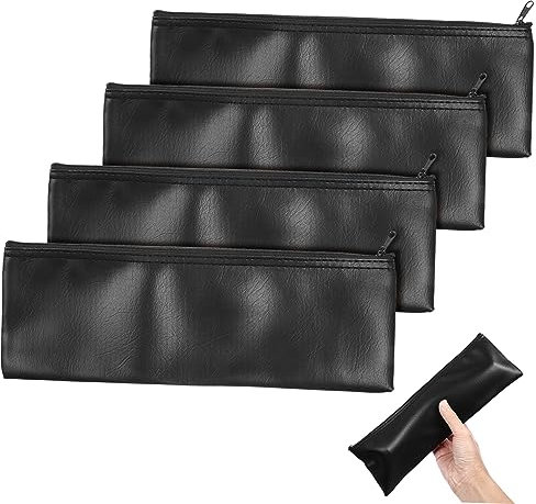 TOGEVAL Microphone Case Mic Carrying Bag Leather Holder Pack Pouch for Microphone Compact Storage Solution