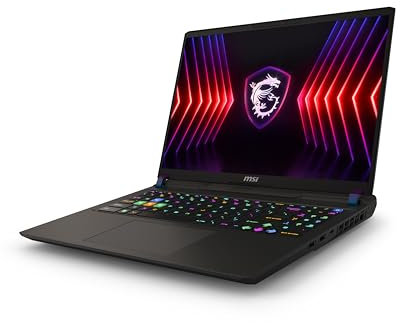 MSI Vector 16 HX A14VHG-814IT, Notebook Gaming, 16 16:10 FHD+ 144Hz, Intel i9-14900HX, RTX 4080 12GB GDDR6, SSD 1TB PCIe4, DDR5 16GB, WiFi 7, 90Whr, Win 11 Home, [Layout e Garanzia ITA] Gray