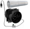 babominimer Ventilateur d'échappement de cuisine à vitesse réglable, abri de jardin, sans bruit, pas besoin d'installer un ventilateur d'échappement, ventilateur d'échappement de cuisine (uniquement