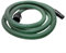 Niceminiwall Tubo D27 (Ø 35 mm) Tubo di raccolta polvere, 3,5 m, verde