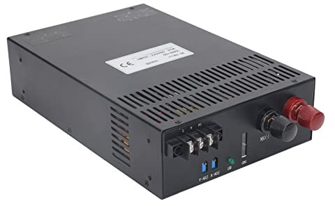 Fuente de Alimentación, Fuente de Alimentación Ajustable Buen Aislamiento Protección contra Sobretensión 220 V 2500 W Amplia Aplicación Bajo Nivel de Ruido para Automatización