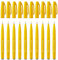 Pentel SES15C-G - Brush Sign Pen Faserschreiber, 10 Stück, gelb