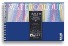 Unbekannt Fabriano 17661321 Watercolour Pad, Cotton, White, 13.5 X 21 X 0.5 cm