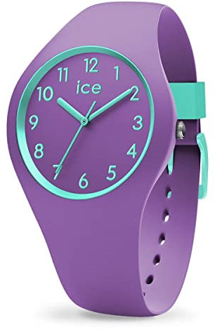 ICE-WATCH - Ice Ola Kids Mermaid - Montre Violette pour Fille avec Bracelet en Silicone - 014432 (Small)