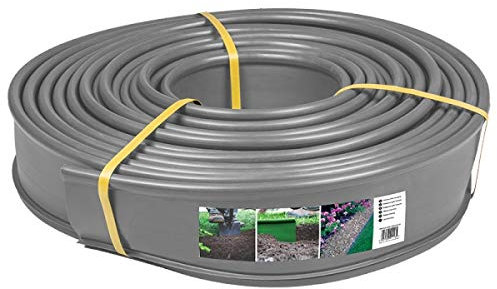 GT Garden Bordure de Jardin Grise - 12,5 cm x 18 mètres