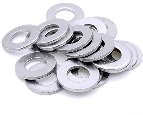 M8 (8mm) Flat Washer (Form C) - Stainless Steel (A2) (Pack of 20)