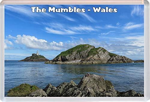 The Mumbles - Wales - Fridge Magnet 96 x 67 mm JUMBO SIZE BBSM1644