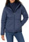 Amazon Essentials Piumino Leggero Trapuntato con Cappuccio Foderato in Sherpa Impermeabile con Cerniera Integrale Donna, Blu Marino, XXL