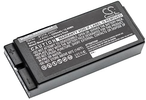 vhbw Akku kompatibel mit Iribarri iK3, iK4 Industrie-Funkfernsteuerung Fernbedienung (2500 mAh, 4,8 V, NiMH) - Schwarz