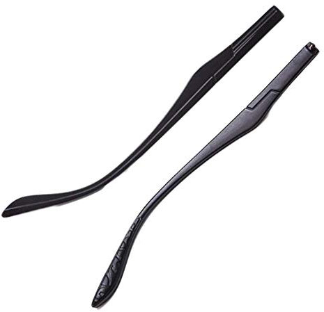 1 Paar Plastikbrillen Temple Arm Eyewear Replacement Temple für Brillenreparatur, Schwarz