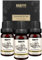 BRUBAKER Cosmetics 3er-Set Kardamom Öl - Ätherische Öle Aromatherapie Geschenkset 3 x 10 ml Vegan