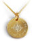 Vergoldete Kompass Kette mit Wunsch- Gravur, Zitate oder Koordinaten, Personalisiertes Geschenk für Damen