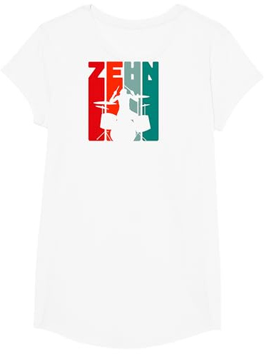 Kinder Geburtstag 10 Jahre Drummer Jungs Schlagzeuger T-Shirt