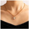 Dervivea Bohème Gänseblümchen Halskette Choker Gänseblümchen Anhänger Halskette Gold Blume Choker Halskette Minimalistische Blume Charme Halskette Schmuck Für Frauen Und Mädchen