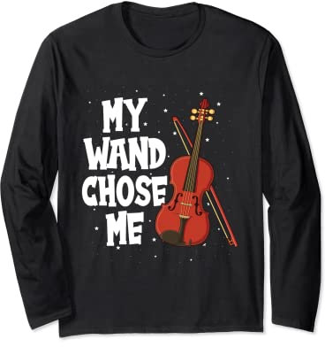 La mia bacchetta mi ha scelto violino violino strumento a corda Maglia a Manica