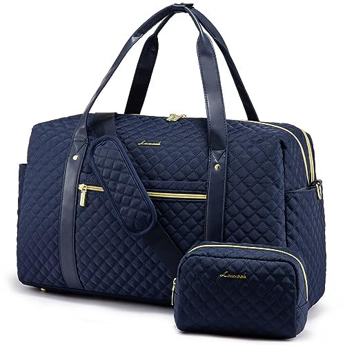 LOVEVOOK Reisetasche Damen Sporttasche Groß mit Laptopfach Weekender Handgepäck Tasche Gym Bag Travel Duffle Bag Fitness Tasche Frauen Kliniktasche Krankenhaustasche für Reise Flugzeug Sport Leicht