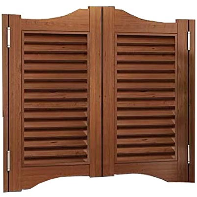 SRHIMEOS Saloontüren Westerntür 150x90cm, Saloontür Schwingtür Outdoor, Cafe Pendeltüren Innentüren Lamellentür, Saloon-Tür, Handmad Flügeltür Für Cafe, Cowboy-Tür Aus Massivem Holz