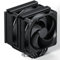 upHere Dissipatore CPU Nero con 6 tubi di calore,a torre doppia con doppia Ventola PWM da 120mm,Ventola per CPU per socket universale Intel LGA 2011/2066/1700/1200/115X(X79/X99) AMD AM5/AM4,D6DK