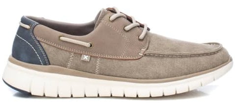 XTI - Zapatilla Hombre Taupe - Calzado Cómodo y Versátil - Moda Casual - Modelo 14231003 (Talla 42)