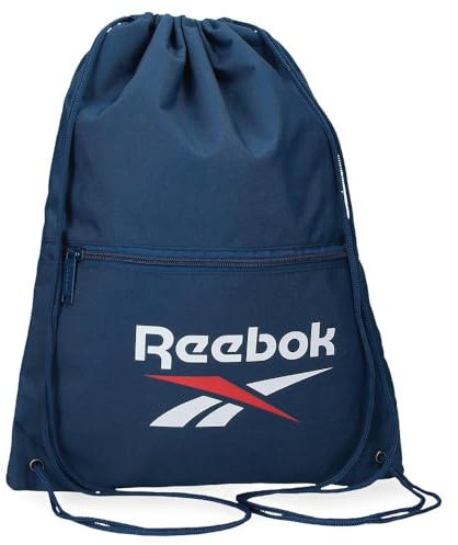 Reebok Ashland Mochila Saco Con Cremallera Azul 35x46 cms Poliéster by Joumma Bags