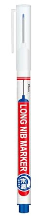 Construction Pens - Woodworking Marking, Construction Paint Markers, Construction Paint Markers, Metal Markers, Long Deep Hole Marker Waterproof, Scale Design for Carpenters Builders