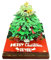 3D-Haftnotizen, Weihnachtsbaum mit Licht, abreißbares Papier, Weihnachtsbaum, Weihnachtsblock, Kalenderbaum
