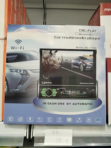 Car multimedia player 1 din stereo touch bluetooth radio