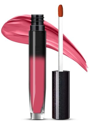 Comf.y Silk Liquid Lipstick - Thriver Pink 02 | Satin Matte Hd Finish | Longlasting | No Dryness | Smooth Texture | Mulberry Oil & Shea Butter For Plump Hydrated Lips, 3Ml (Pack Of 1)