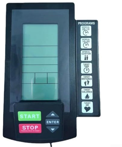 FackLOxc Überwacht Tachometer, Herzfrequenz-Sensoren, universal, E-Bike, LCD-Messgerät für Fitness-Enthusiasten