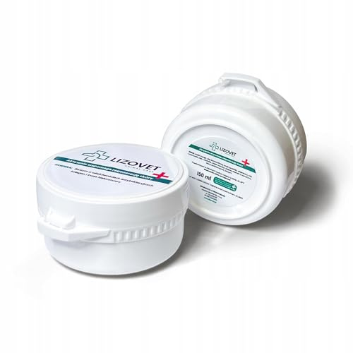LIZOVET Wundpflegebalsam für Tiere, Unterstützt die Regeneration, 150 ml | Antibakteriell, hydratisierend, pflegend, für Pferde, Hunde und Nutztiere, Pflegesalbe für Wunden und beanspruchte Haut
