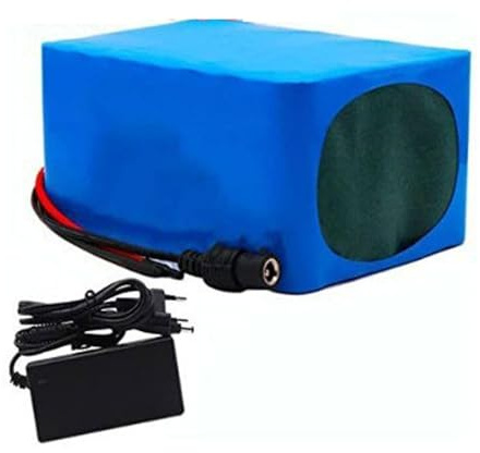 Batterie Lithium 60V 20Ah 16S2P Pour Vélos Et Trottinettes Électriques avec Chargeur BMS Résistant au vieillissement Longue autonomie Pour Moteurs 50W-800W 60V 20Ah,XT60+DC