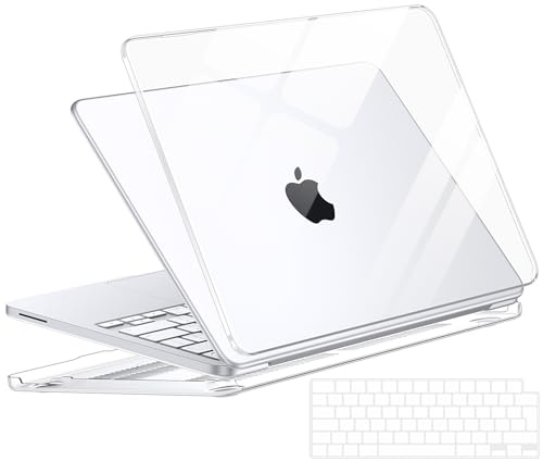 NPUOLS Funda para MacBook Neo 13 Pulgadas 2026 A18 Pro A3404, Transparente | Carcasa Protectora Rígida para Macbook Neo 13 Case + Cubierta de Teclado TPU EU