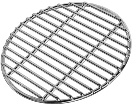 40CM Runde Grillrost Ersatz Verstärkte Edelstahl Rostbeständige Backgitter für Camping BBQ Picknick Gartengrill